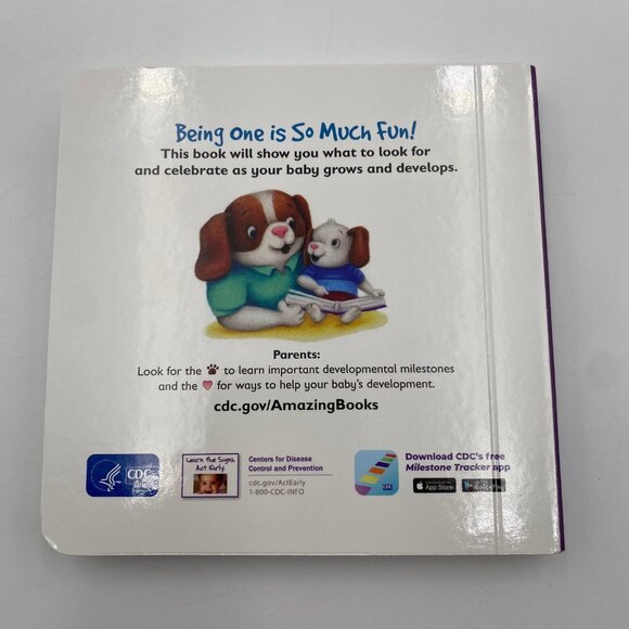 Musti de Mustela Teddy Bear Plush & Baby's Busy Day Board Book Set 8" Baby Toy - Picture 3 of 11